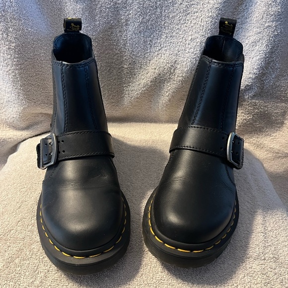 Dr. Martens Shoes - Dr. Martens Black Leather Boots